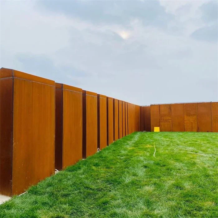 Custom Garden Decorative Laser Cut Metal Decoration Corten Steel